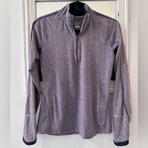 Nike DriFit 3/4 zip-up Pullover